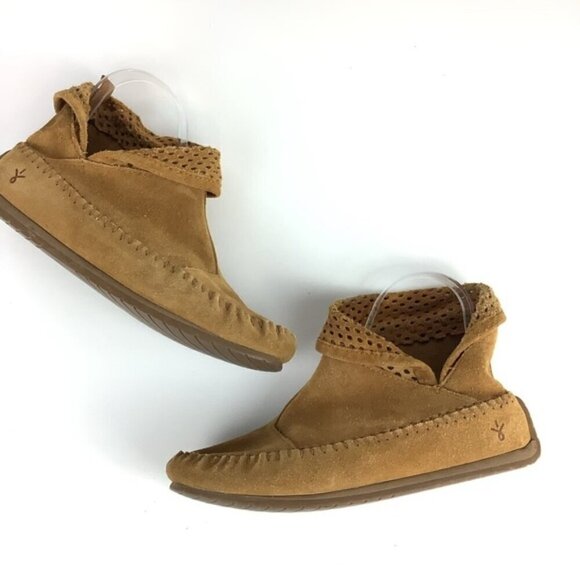 EMU AUSTRALIA SUEDE GHOSTGUM MOCCASIN BOOTIE - Picture 4 of 10